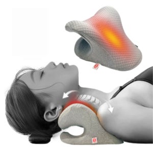 넥 스트레쳐 일자목 거북목 목 교정기 교정베개