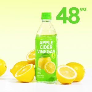 클룹 애사비소다 제로 탄산음료 레몬, 500ml, 48개