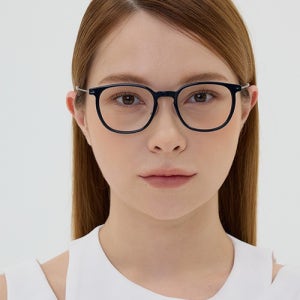 바이코즈 주로 JURO 가벼운 사각 콤비네이션 안경테