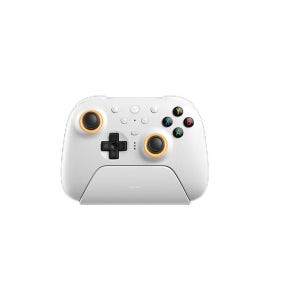 8bitdo 얼티메이트2 무선 게임패드 컨트롤러 얼티밋 2 PC버전 TMR트리거 충전독포함 화이트