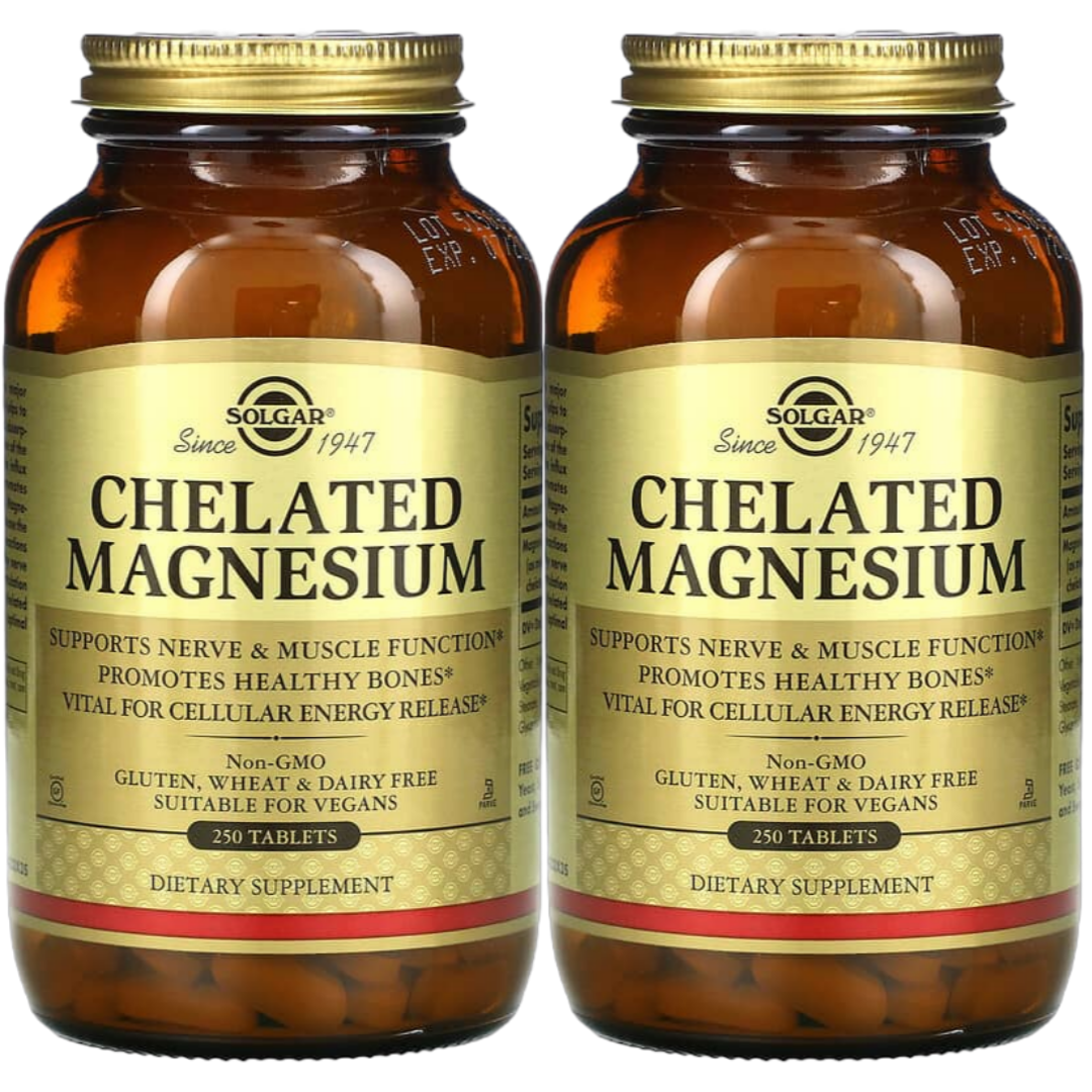 솔가 chelated <b>마그네슘 글리시네이트 400</b>mg 500정