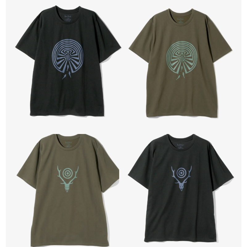 남이서팔 반팔 티