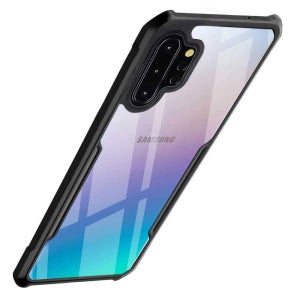 풀커버 방탄 범퍼 케이스 단일색상, 갤럭시노트10 플러스