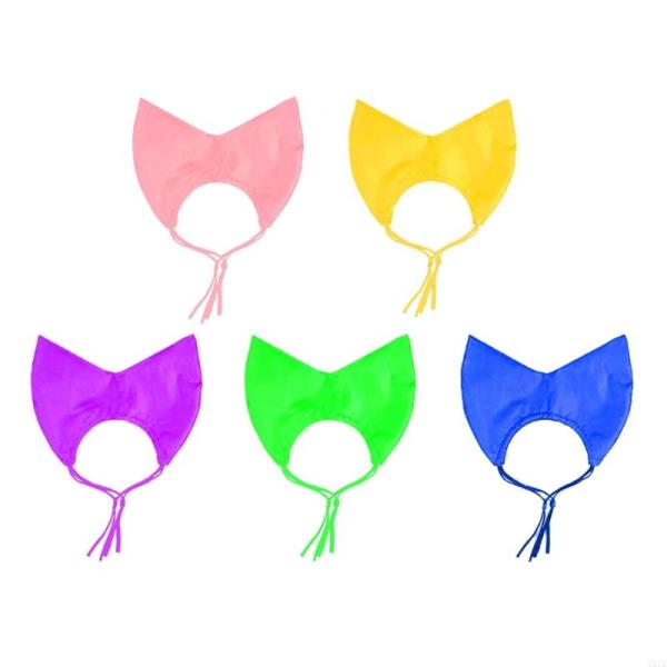 4x7b 안전 고양이 목욕 모자 방수 귀 보호 샤워 손질 액세서리