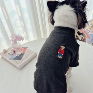 강아지봄옷 데일리 티셔츠 실내복 산책용 애견의류 반려견