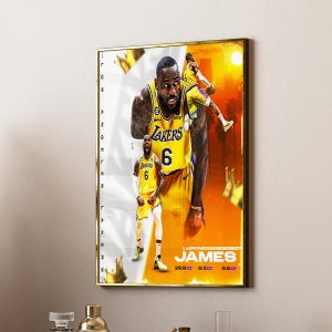 르브론제임스 포스터 브로마이드 스테판커리 la레이커스 조던 nba 굿즈 인테리어 액자