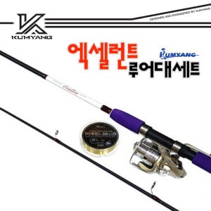 금양 엑셀런트 루어대세트 662SML+스피닝릴TTF2000