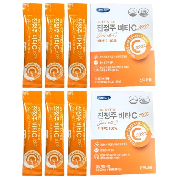 <b>진약사몰</b> 비타C2000 진정주 비타민C2000 총 360일분