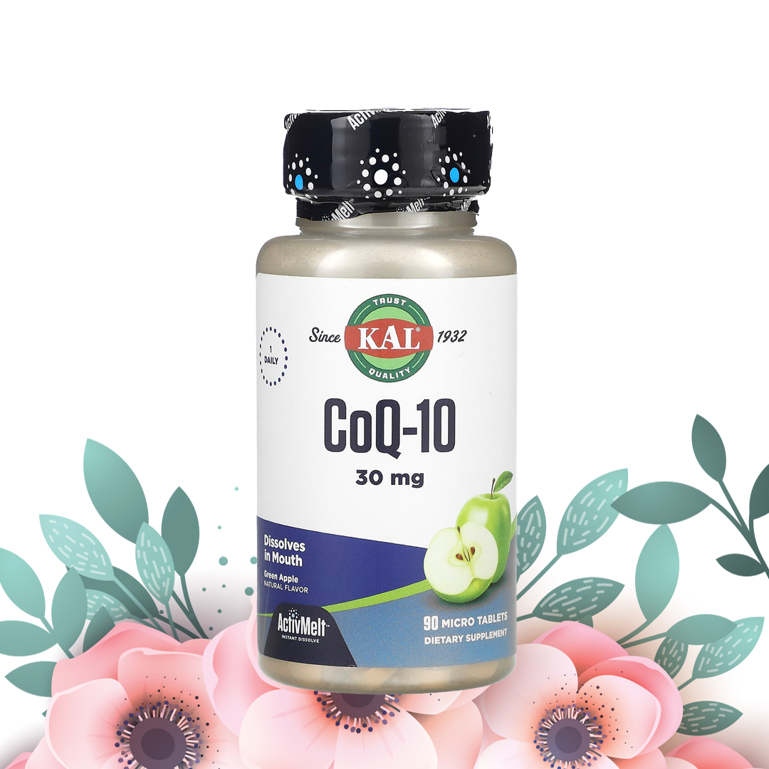 칼 KAL <b>코큐텐 30mg</b> coq10 코엔자임 90정, 1개