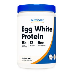 뉴트리코스트 에그 화이트 프로틴 15g 난백 계란 흰자 알부민 함유 무맛 227g 12회분