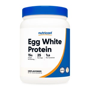 뉴트리코스트 에그 화이트 프로틴 15g 계란 흰자 단백질 알부민 함유 무맛25회분 454g