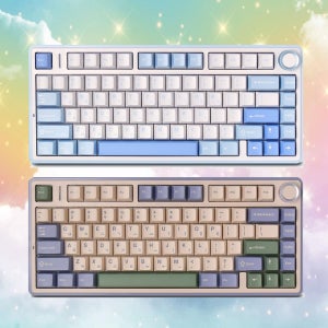 [한글정발] 독거미 키보드 AULA F75 유무선 기계식 키보드 경해축 정품