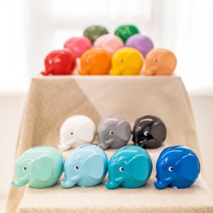 팔라셋 코끼리 저금통 인테리어 지폐 저금통 미니 저금통