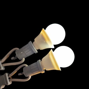 LED 연등전구(만월등,연등 전구) 백색,노랑색 1BOX100개입