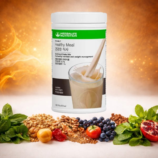 허벌라이프 단백질 쉐이크 식사대용 쿠키앤크림맛 750g, 1개
