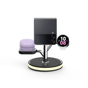 맥세이프 3in1 무드등 고속 무선충전기 TRI-10