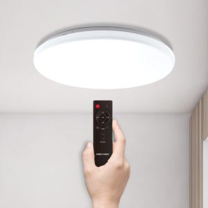번개표 리모컨 원형 LED 방등 50W 안방등 아이방등 전등 천장등