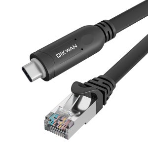 type-C타입 TO RJ45 RS232콘솔 케이블1.8m FDTI 칩셋사용 시스코장비용