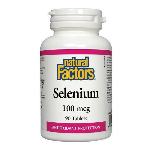 내추럴팩터스 셀레늄 100mcg 90정 (Natural Factors Selenium)