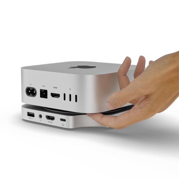usb멀티허브Minisopuru Mac Mini M4 Dock 스탠드