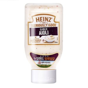하인즈 식당 양념 요리 코스트코 업소용 만능 액상 소스 갈릭 마요네즈 295ml 1개