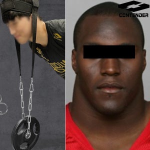 컨텐더 목단련 목운동기구 넥하네스 목근육강화 레슬링 주짓수