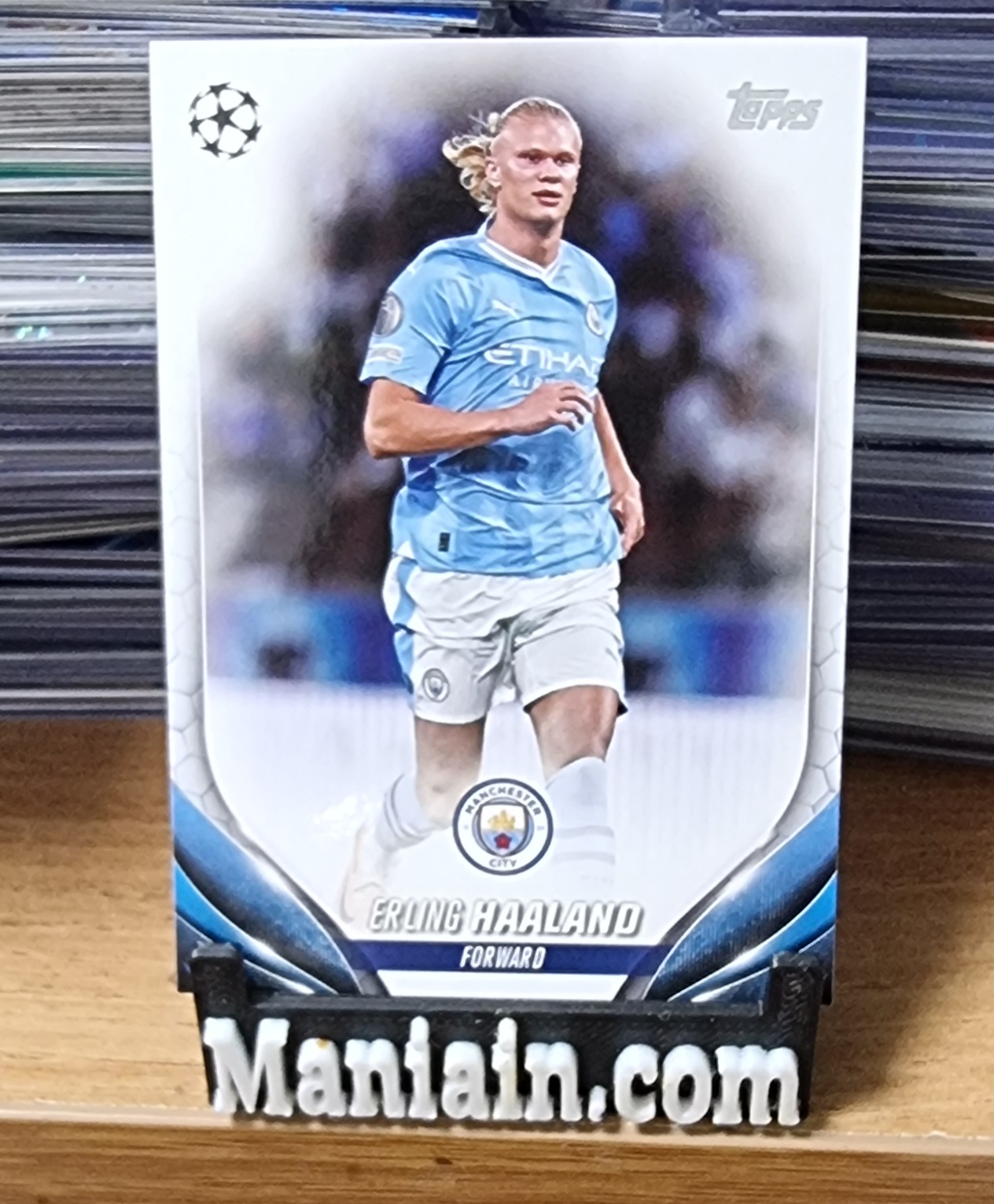 엘링 홀란 설명필독 2023-24 Topps UEFA Club Competitions No-39 홀란드 축구카드