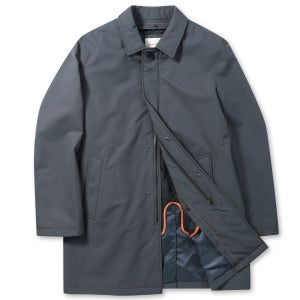 코오롱 브렌우드 남자 봄 트렌치 코트 얇은조끼 탈착