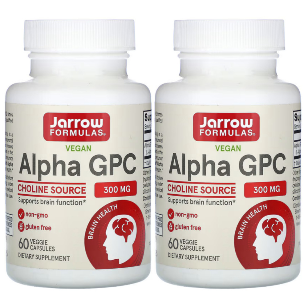 Jarrow Formulas Alpha GPC 알파 지피씨 300mg 60정 2개
