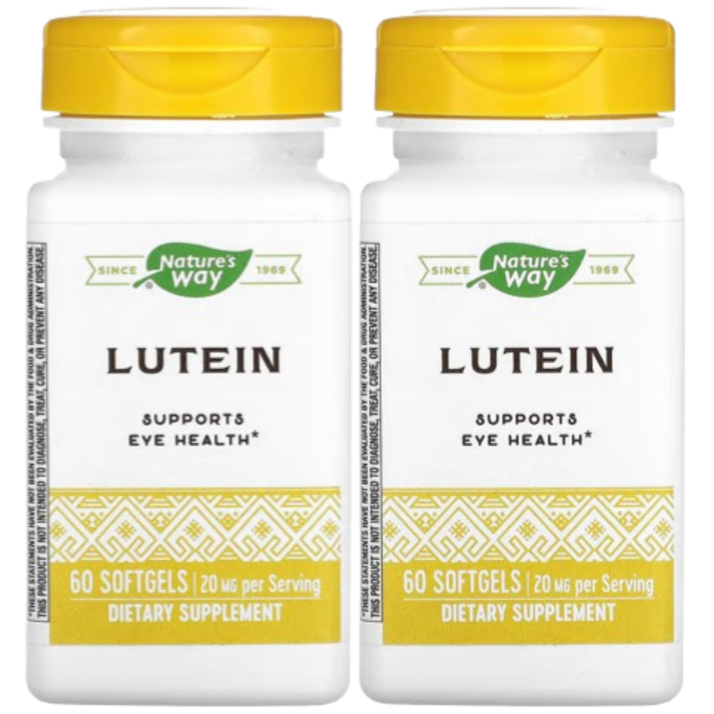 Nature’s Way <b>Lutein</b> <b>루테인</b> 20mg 60정 2개