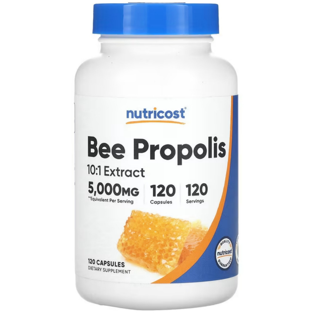 Nutricost Bee <b>Propolis</b> 꿀벌 <b>프로폴리스</b> 5000mg 120정