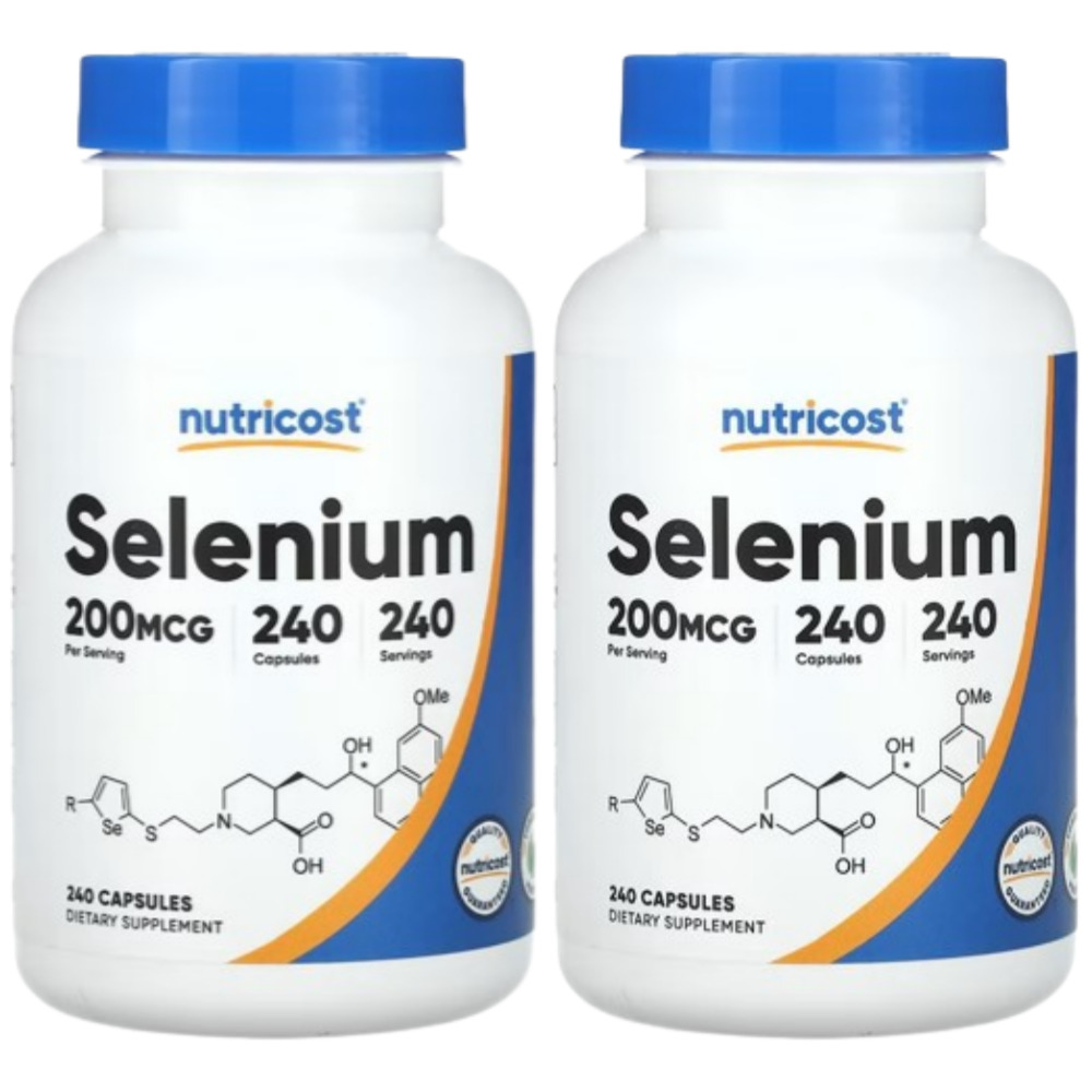 <b>Nutricost Selenium</b> 셀레늄 200mcg 240정 2개