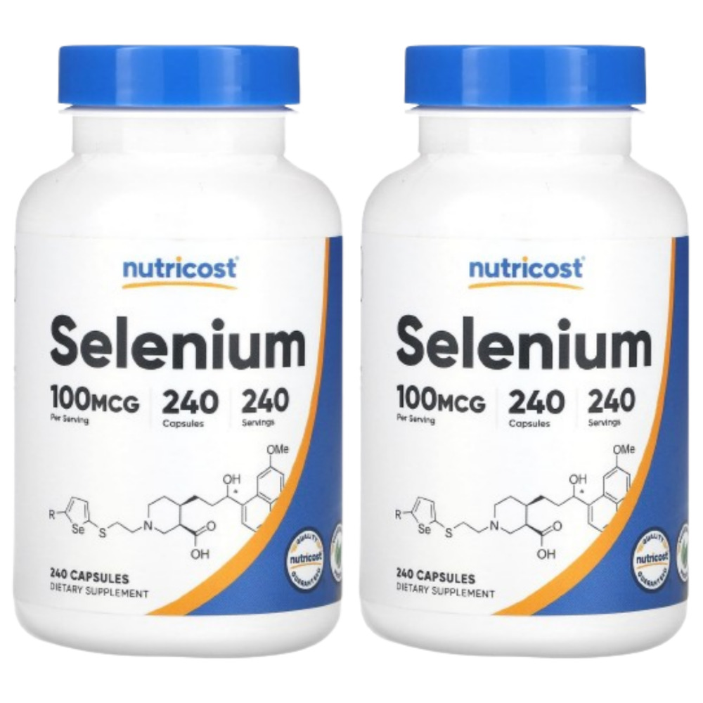 <b>Nutricost Selenium</b> 셀레늄 100mcg 240정 2개