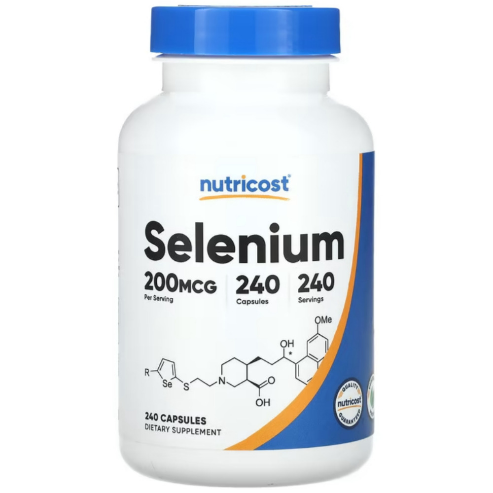 <b>Nutricost Selenium</b> 셀레늄 200mcg 240정