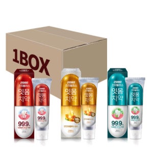 애경 2080 치약 진지발리스 치약 (오리지날 프로폴리스 허벌민트) 120gX36개