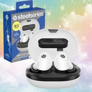 [국내정품] 스틸시리즈 아크티스 게임버즈 노이즈캔슬링 무선 게이밍 이어폰