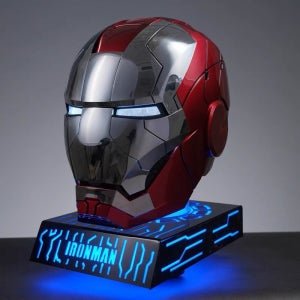 오토킹 아이언맨 마스크 자동 헬맷 음성인식 6종 MK5 LED