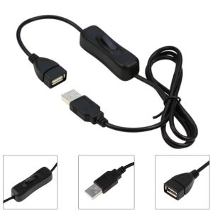 USB-A 연장선 전원 스위치 케이블 1m 안드로이드오토 카플레이 엠스틱 카링킷