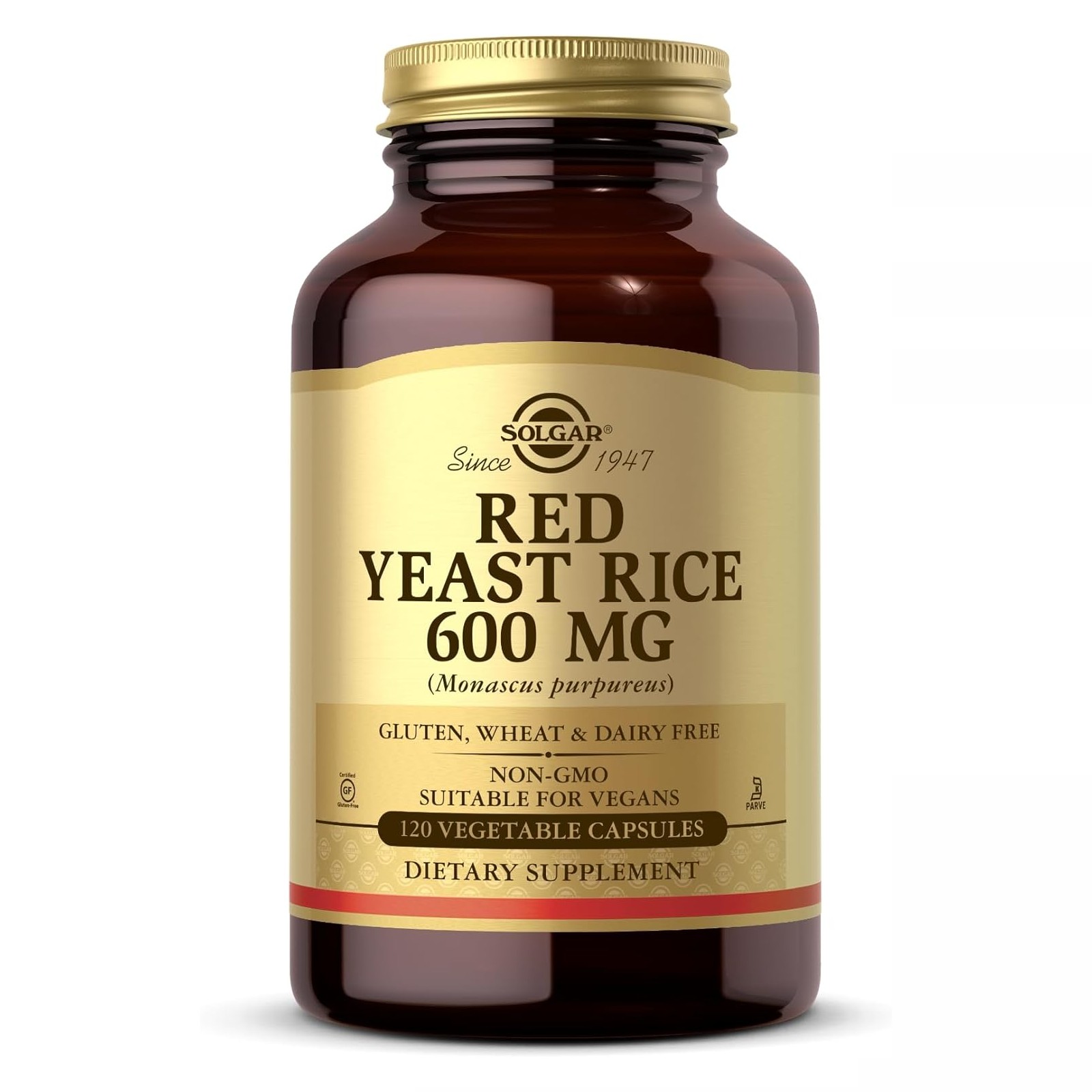 <b>솔가 홍국</b> 600 mg 120 베지캡슐