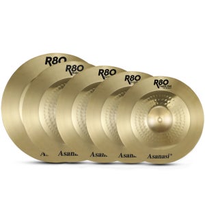 Asanasi Alloy Gold R80 드럼 알로이 심벌 세트 14,16,18,20인치
