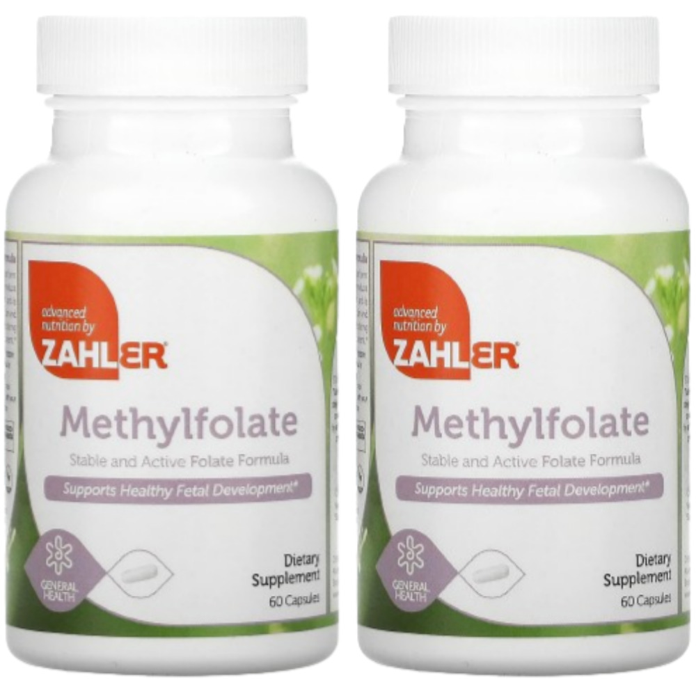 Zahler Methylfolate 1000mcg 60정 2개