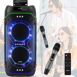 스탠드형 이동식앰프 버스킹 스피커 블루투스 UHF 무선 마이크