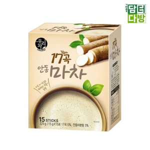 우리차 전통 건강 tea 잠잘오는 업소용 마시는 차 17곡 안동마차 15g 15개입 5개