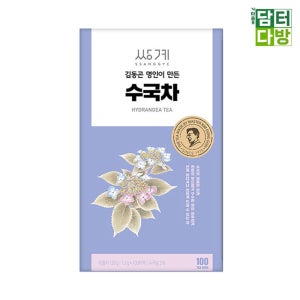 쌍계 tea 잠잘오는 업소용 마시는 전통 건강 차 명인 수국차 1.2g 100개입 1개