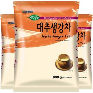 자연생각 마시는 카페 물대신 건강 tea 잠잘오는 차 대추생강차 900g 1개입 12개