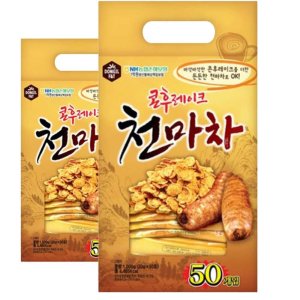 동일 건강 tea 잠잘오는 마시는 카페 물대신 차 콘후레이크 천마차 20g 50개입 2개