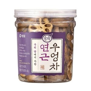 순작 물대신 건강 tea 잠잘오는 마시는 카페 차 연근우엉차 원물 60g 1개입 1개