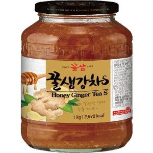 꽃샘 마시는 카페 물대신 건강 tea 잠잘오는 차 꿀생강차S 1kg 1개입 1개