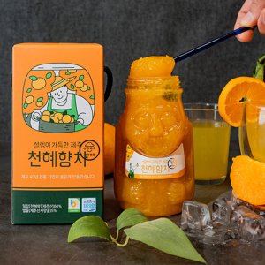 제주로얄 카페 물대신 건강 tea 잠잘오는 마시는 차 액상차 천혜향 320g 1개입 1개