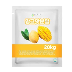 엔트레이드 업소용 식당 맛있는 식품 간편식 분말 가루 기타 망고맛분말 20kg 1개